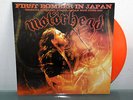 MOTORHEAD - FIRST BOMBER LIVE IN JAPAN '82 ORANGE WAX VINYL RECORD LP RARE LEMMY