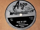 Book of love / You never loved me   The Monotones  on  ARGO   1958   78   NICE
