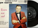 JIM  REEVES    SOUTH AFRICA   PS  E.P.    ROSES  ARE  RED