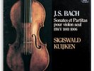 MINT SIGISWALD KUIJKEN Bach violin solo sonatas & partitas harmonia STEREO Box