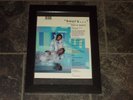 David Bowie-Hours-1999 Original poster sized advert framed