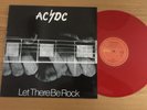 AC/DC ..LET THERE BE ROCK... RARE RED VINYLAUSTRALIAN  ISSUE ALBUM APLP 022