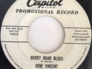 GENE VINCENT Rocky Road Blues/Yes I Love You Baby (1958 US PROMO) Capitol F4010