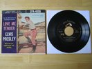 Elvis 45rpm EP Record & Sleeve,  Love Me Tender, RCA #EPA-4006, Silver Line 1956