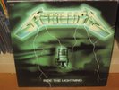 METALLICA - Ride The Lightning LP - MEGADETH SLAYER TESTAMENT RARE GREEN SLEEVE