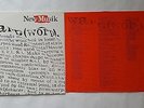 NEW MUSIK Warp UK LP + inner sleeve 85567 MINT