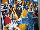 Slayer Live Undead LARGE RARE vintage metal music poster FLAG