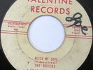 THE DOVERS Alice My Love bw A Lonely Heart 45 RARE DOO-WOP VALENTINE 1000