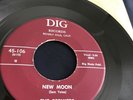 THE PREMIERS New Moon / Baby   RARE West Coast Doo Wop 45 on DIG 106 top VG++