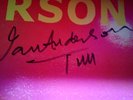 IAN ANDERSON JETHRO TULL 2017 Handprinted SIGNED 300gm poster Edition of 150