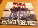 The Business Welcome To The Real World LP UK Orig Link Sham 69 Angelic Upstarts