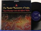 RAVI SHANKAR & ALI AKBAR-KAHN Master Musicians of India LP 1964 Prestige NM