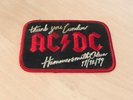 Original AC/DC 1979 Hammersmith Odeon Sew on Tour Patch - Rare - Unused