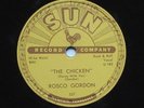 R&B Jump Blues ROSCO ROSCOE GORDON The Chicken SUN 237 78 rpm HEAR