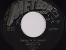 WALTER MILLER & THE BARONS: Standing on the Highway METEOR R&B Blues 45 Hear