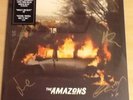 SIGNED-THE AMAZONS-CLEAR VINYL DEBUT LP+DOWNLOAD-AUTOGRAPHED 500 ONLY-M/SEALED