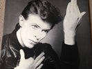 DAVID BOWIE HEROES LP VINYL ALBUM RCA ORANGE LABEL LYRIC INNER 1977
