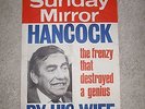 Tony Hancock- Rare Newspaper Headlines Billboard Poster