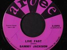 SAMMY JACKSON: Ladies Man / Live Fast 45 (wol) Rockabilly