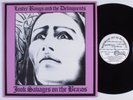 LESTER BANGS & DELINQUENTS Jook Savages On The Brazos LIVE WIRE LP NM/VG++