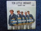 THE BEACH BOYS TEN LITTLE INDIANS CAPITOL 45 W/ PICTURE SLEEVE PS