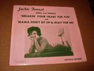 JACKIE FORREST Breakin Your Heat For Fun RARE 45 & Picture Sleeve Teen Doo Wop