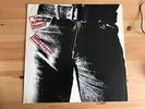 ROLLING STONES STICKY FINGERS UK VINYL LP CUN 59100 ZIP COVER 1971 WITH INSERT