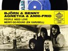 ABBA - People Need Love / Merry-Go-Round (En Karusell) - 7