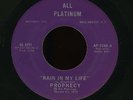 PROPHECY: Rain In My Life / Let Me Keep On Walking 45 rare Crossover Soul