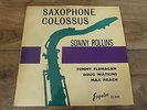 The Sonny Rollins Four - Saxophone Colossus 1956 UK LP ESQUIRE 1st