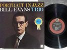 BILL EVANS TRIO PORTRAIT IN JAZZ RIVERSIDE MW 2062 Japan Vinyl LP