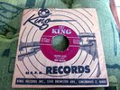 MOON MULLICAN 1951 RED VINYL 45 SINGLE EP KING MEMPHIS BLUES PIANO COUNTRY BLUES