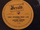 TEXAS GUITAR BLUES LIGHTNIN HOPKINS Herald 449 Evil Hearted Woman/ E+