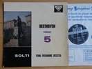 DECCA SXL 2124 Stereo ED1 Beethoven 5th symphony Vienna philharmonic Solti
