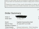 Capital FM Summertime Ball 2017 2x General Admission