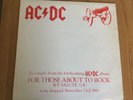 AC/DC Rare White Label PROMO 12