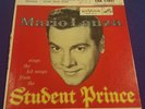 MARIO LANZA Songs From the STUDENT PRINCE 45 Record SIGNED RCA ERA-1-1837