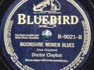 78PRE-WAR BLUES-DOCTOR CLAYTON-MOONSHINE WOMEN BLUES/AIN'T NO BUSINESS WE CAN DO