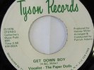 PAPER DOLLS: Get Down Boy / Instrumental 45 Hear  (Disco Patrick Adams classic