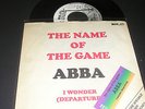 ???? ABBA ???? THE NAME OF THE GAME RARO 45 GIRI PROMO ITALY