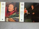2 DISQUES 33 TOURS EDITH PIAF AVEC UNE DEDICACE / PHILIPS NUMEROTES / 1960 ET 61