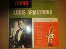 33RPM Riverside RLP12-101 deep groove Young Louis Armstrong sharp, well kept E-
