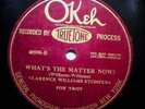 Truetone OKeh 40598 Clarence Williams Stompers-Jackass Blues (NYC 1926) beauty