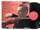 ?LP MOZART ARTHUR GRUMIAUX COLIN DAVIS VIOLIN CONCERTO PHILIPS EX ?BA118?