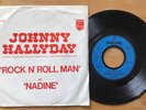 JOHNNY HALLYDAY Nadine/ Rock N' Roll man PHILIPS 6837236 Promo jukebox