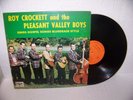 Hand signed Roy Crockett and the Pleasant Valley Boys Bluegrass Gospel LP REM