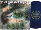 PINK FLOYD A Saucerful Of Secrets COLUMBIA Blue Vinyl UK Pressing VG+