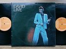DAVID BOWIE David Live 2xLP UK 1st 1974 EX wrong concert dates misprint cover 1E