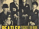 THE BEATLES 45 TICKET TO RIDE+PS SWEDEN RARE