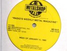 METALSHOP #50  1/11/1985 2-LP Radio Show ARMORED SAINT GENE SIMMONS KISS WURZEL